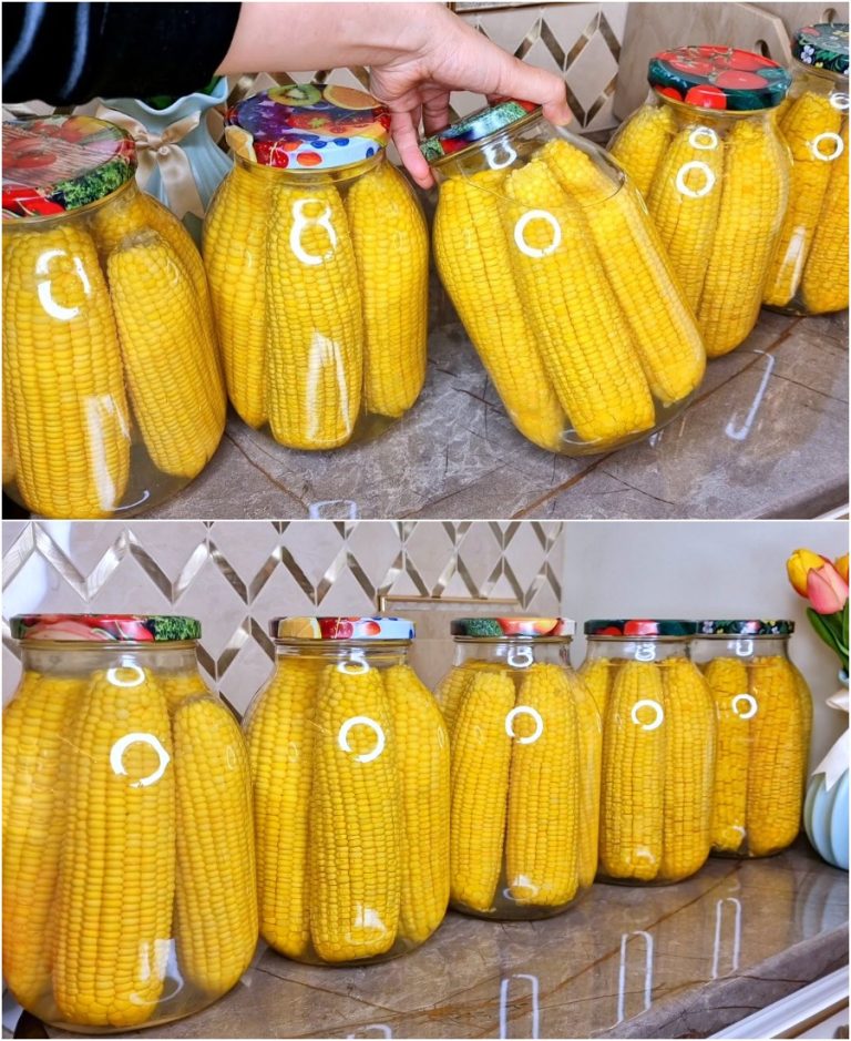 Кукурузу едим всю зиму — вкус как у свежей. Делюсь простым рецептом консервированной кукурузы