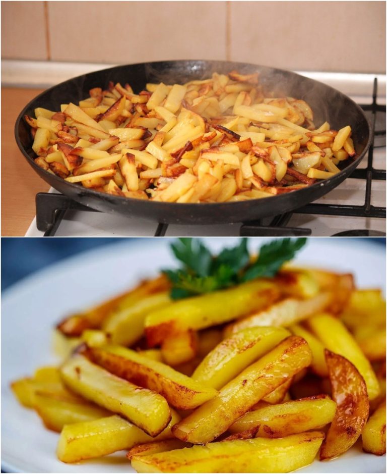 Зачем в жареную картошку нужно добавлять муку!