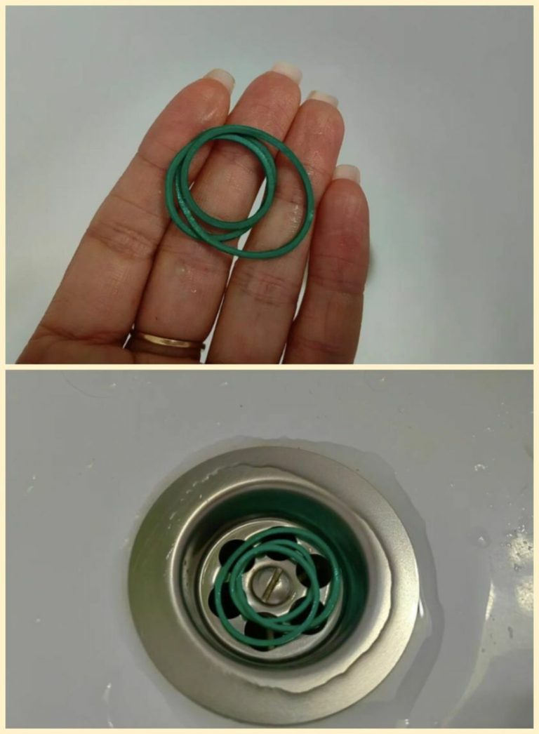 Всегда кладу канцелярскую резинку в слив – хитрость, которая не раз выручала меня. И еще несколько хитростей с канцелярской резинкой