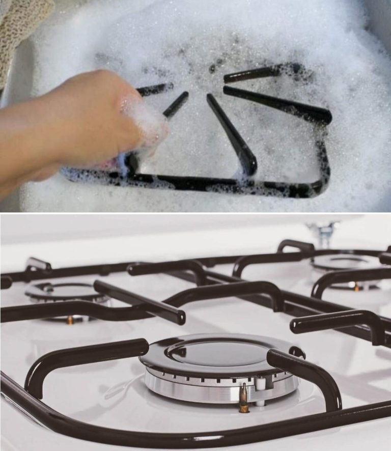 Никакого нашатыря! Нашла отличный способ отмыть решетки от газовой плиты – ни запаха, ни грязи не остается