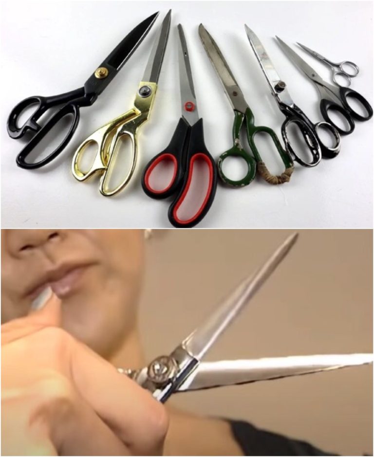 У меня все ножницы острее бритвы. Ещё в 90-е годы старая портниха научила их точить!