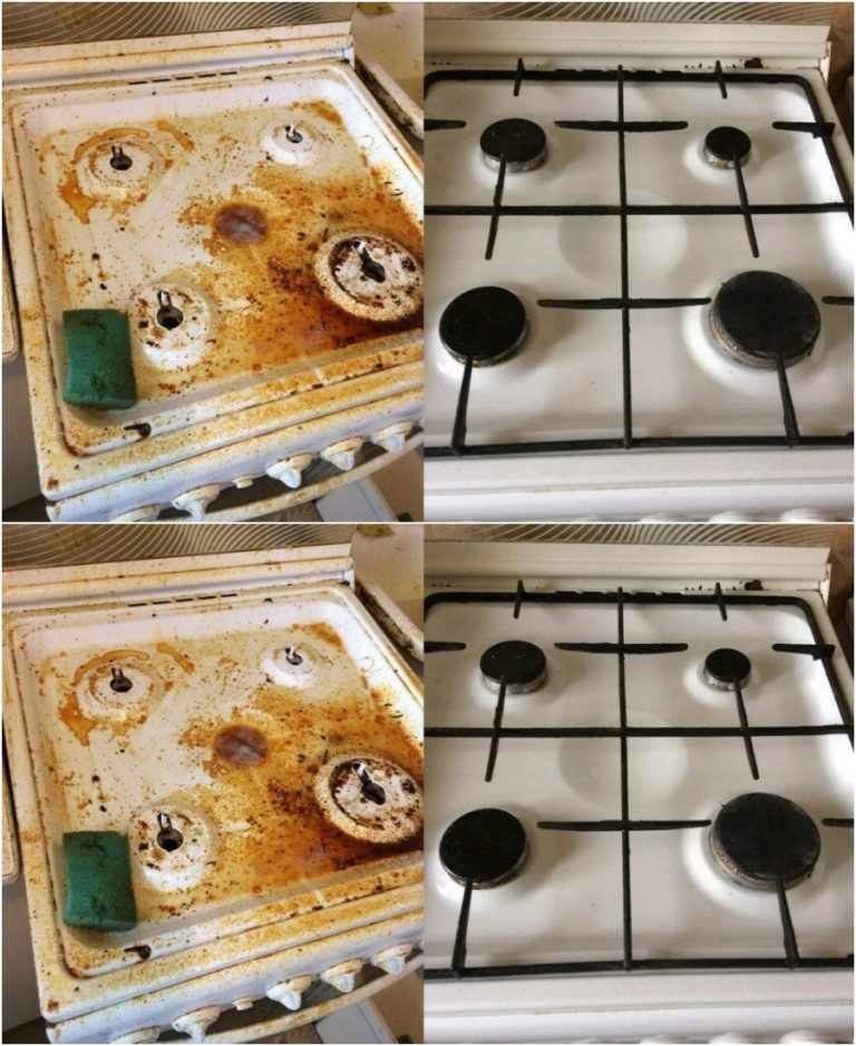 По 1 ч. ложке на 100 мл воды и газовая плита чистая до блеска всего за 1 минуту. Народное средство, которое в 9 раз лучше магазинной химии