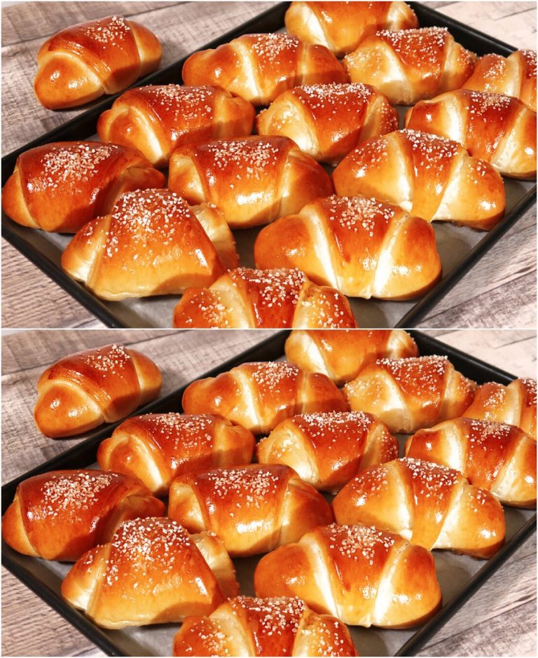 Нежные и мягкие как пух рогалики: бесподобно вкусные
