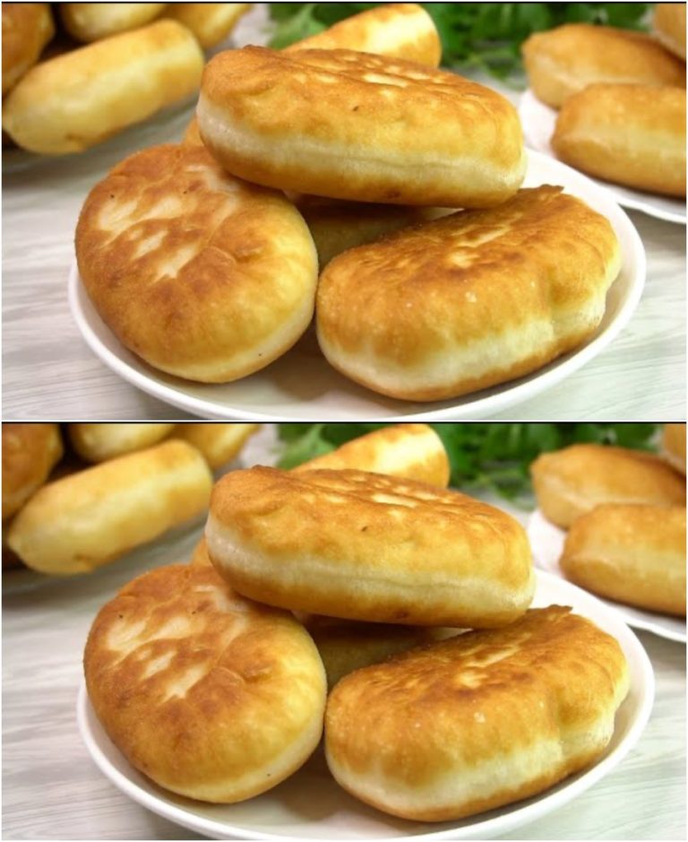 Тесто для пирожков, которое поднимается за 5 минут + 2 варианта начинок