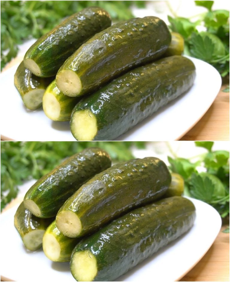 Как я быстро готовлю малосольные хрустящие огурчики, которые нам не надоедают