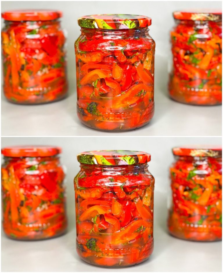 Зимой себя хвалила за то, что много заготовила. Вкуснейший перец по-корейски на зиму