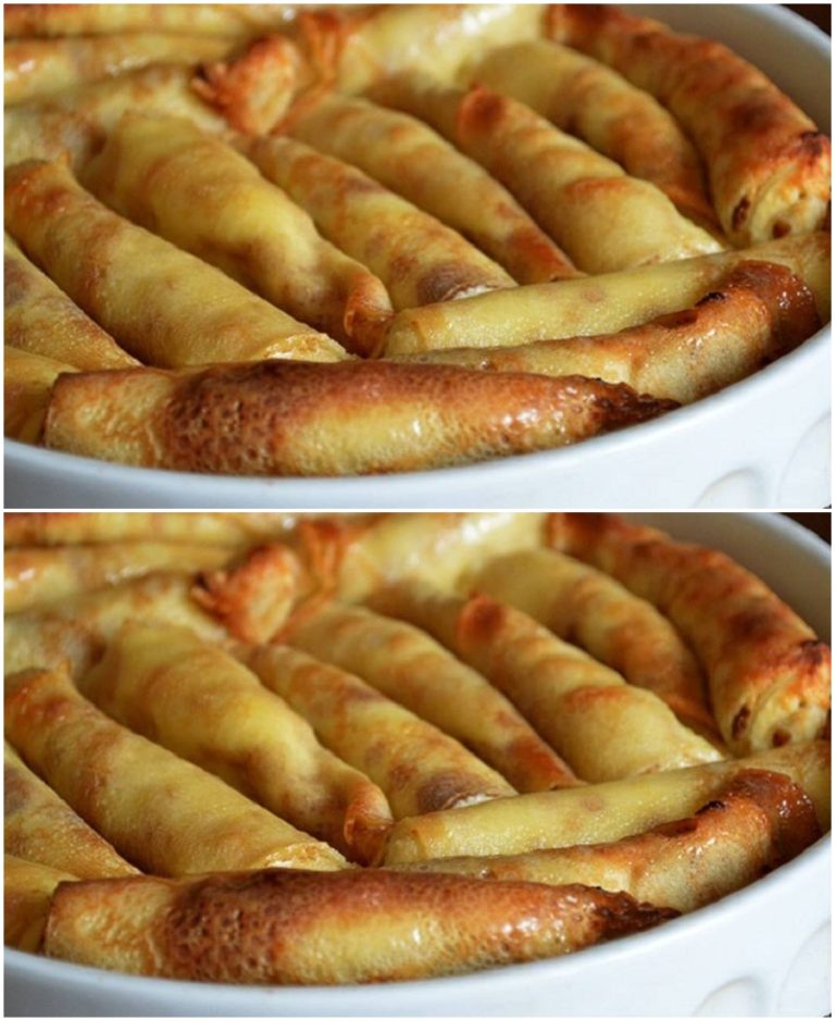 Просто таят во рту. Безупречные налистники без муки, которые так готовила еще моя бабушка