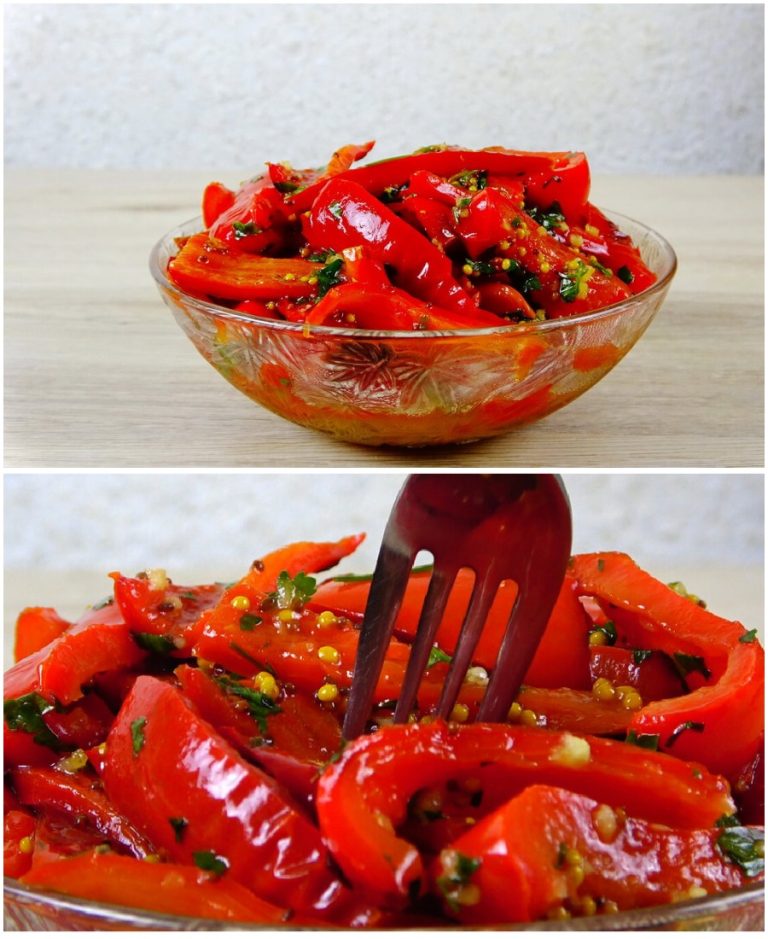 Мои гости требуют, чтоб закуска из перцев всегда была на столе. Все ее просто обожают