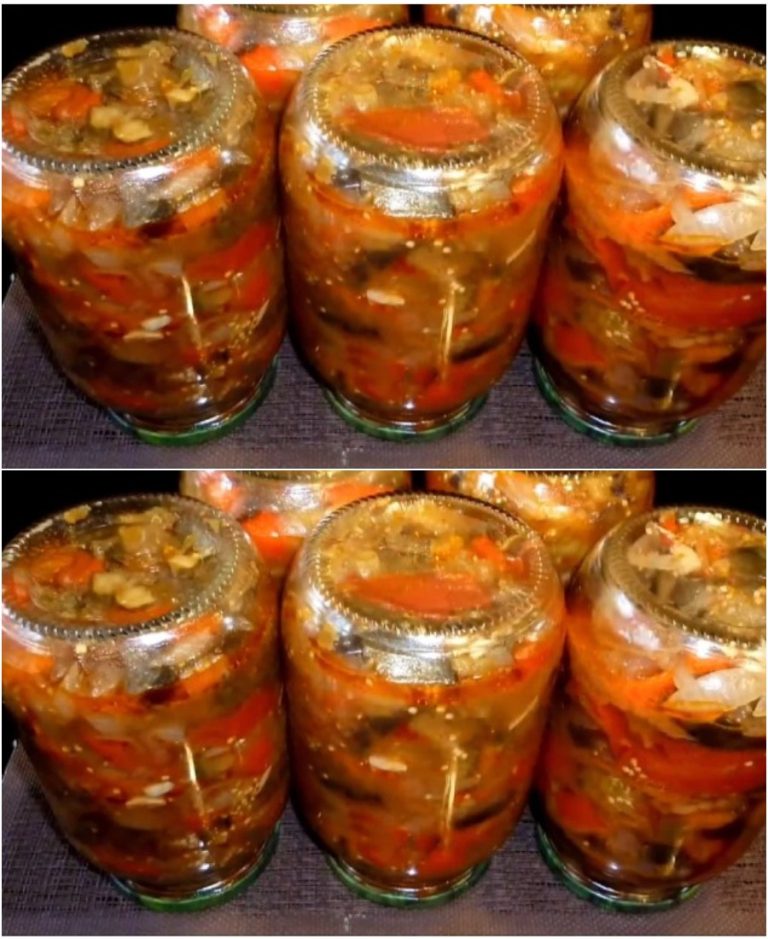 Ещё мои бабушка и мама делали такой салат на зиму. Я тоже всегда его делаю: съедается до последней баночки