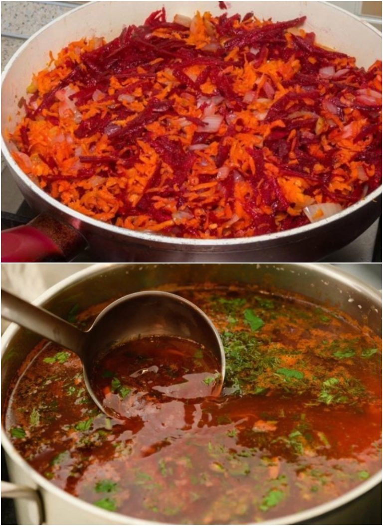 Уважающая себя хозяйка никогда не будет жарить свеклу в борщ, ее готовят по-другому