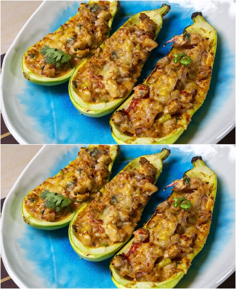 Вкуснее этих кабачков вы точно не ели. Лодочки из кабачков
