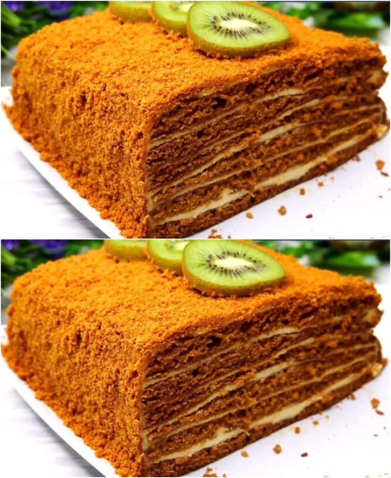 Торт «Медовик» за 30 минут без раскатки коржей: рецепт, проверенный годами