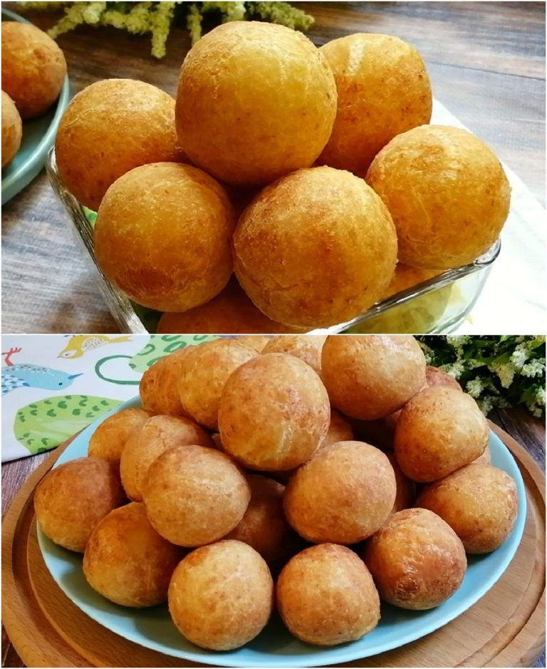 Воздушные творожные шарики, мягкие как пух внутри и с хрустящей корочкой снаружи