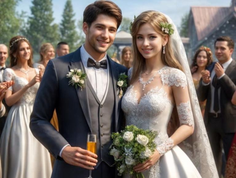 Сын богача позвал нищенку сыграть роль его невесты на свадьбе. Когда бродяжка там встретила гостью, та расплакалась