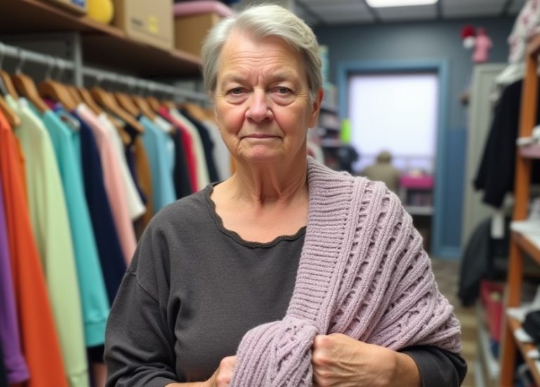 Моя жена нашла свитера, которые она связала для наших внуков, в комиссионном магазине — она была так расстроена, что мне пришлось преподать им урок