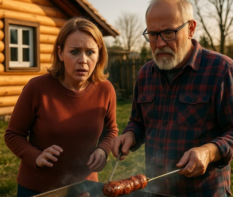 — А давай их проучим и купим мясо только на себя! Фига им, а не шашлык! — сказала хитрая жена