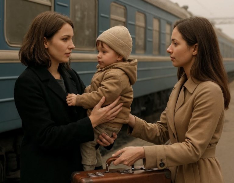 На улице женщина передала мне ребёнка и чемодан с деньгами, а через 16 лет я узнала, что он — наследник миллиардера…