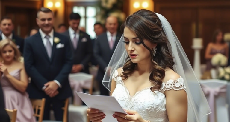 На свадьбе Свекровь всунула мне записку, я тут же исчезла через черный ход на 15 лет