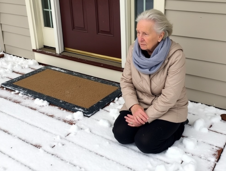 Мужчина запрещает бедной пожилой матери увидеть новорожденного внука после того, как она часами шла к нему