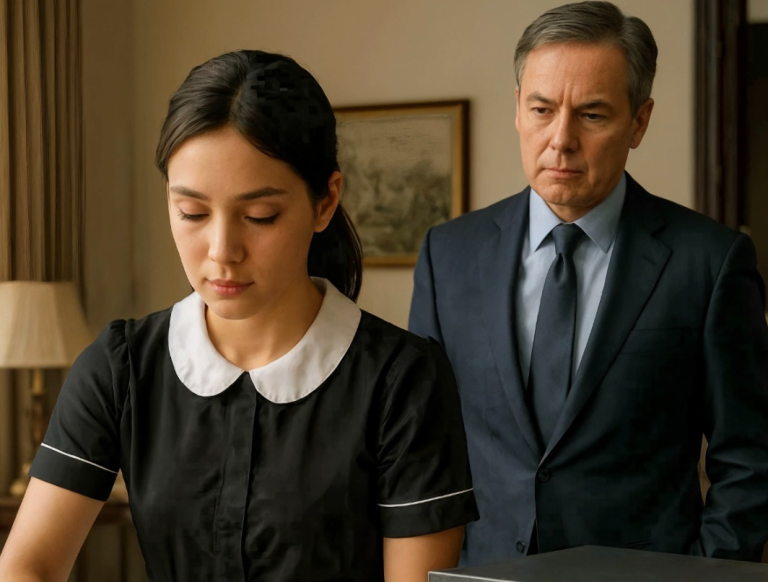 «Миллионер оставил свой сейф настежь открытым, чтобы поймать домработницу на воровстве — но её реакция потрясла его до слёз.»