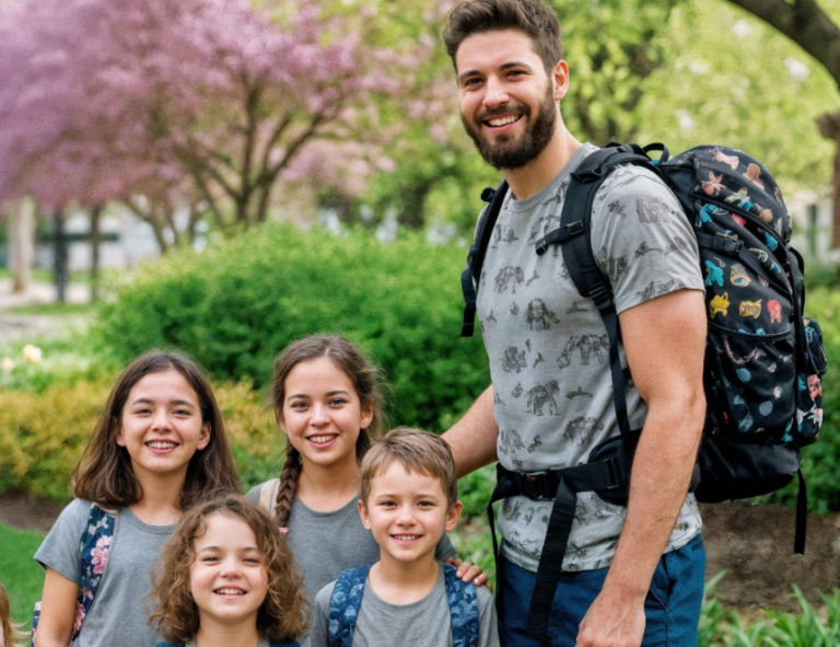 Его жена ушла, оставив его одного с пятью детьми — десять лет спустя она вернулась и остолбенела, увидев, чего он добился.