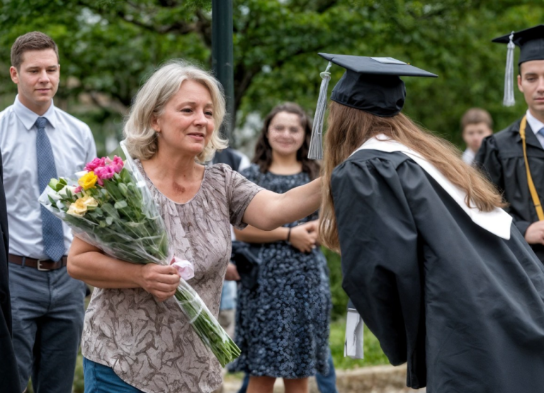 В день вручения диплома он оттолкнул свою бедную мать; два года спустя он узнал…