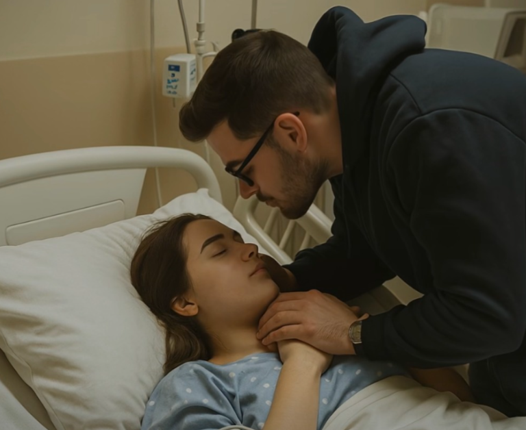 Врачи решили отключить женщину от аппаратов жизнеобеспечения: муж наклонился, чтобы попрощаться с ней, но тут заметил кое-что страшное