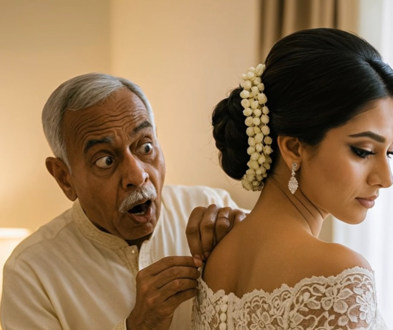 В 65 лет мужчина снова женился на молодой дочери своего друга: но в первую брачную ночь, снимая с нее свадебное платье, он увидел кое-что ужасное