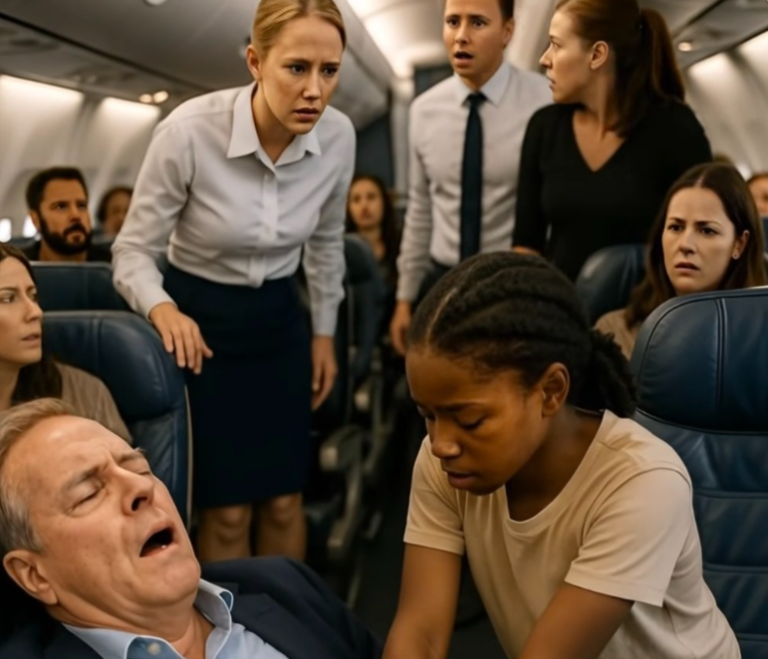 Девочка 12 лет спасла миллиардерa во время полета… Но то, что он ей прошептал, разбило её сердце…