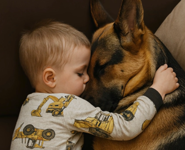 3-летний мальчик и его собака в обнимку заснули на диване: родителям эта сцена казалась очень трогательным до тех пор, пока утром они не зашли в комнату и увидели кое-что ужасное