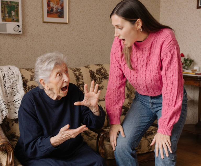 — Я вам прислуживать не буду! У вас есть сын, пусть он к вам переезжает и обслуживает вас потому, что со мной он больше жить не будет!