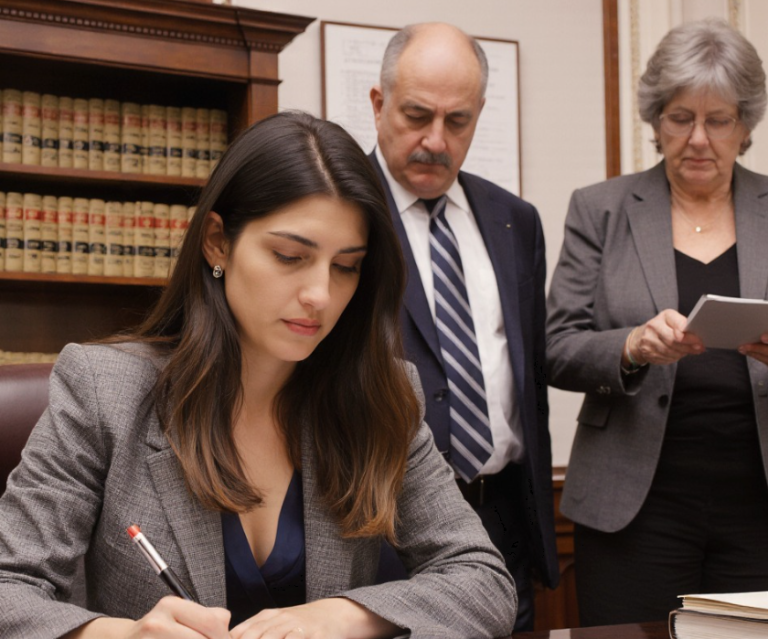 — Не подписывай, это наша квартира! — свекровь ворвалась в кабинет нотариуса, когда я ставила подпись на дарственной