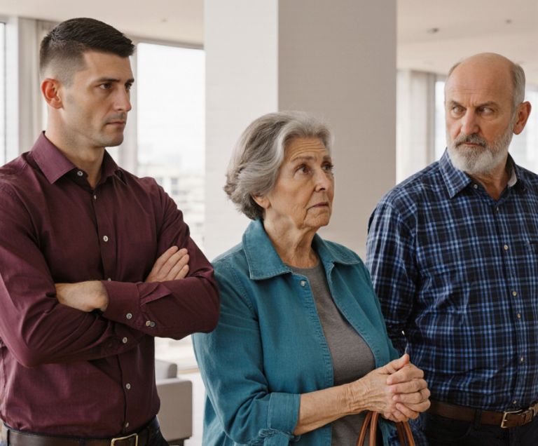 «Сынок, у нас карта заблокирована…» — сказали родители, оформив квартиру на сестру. Я напомнил, кого они назвали “чужим”