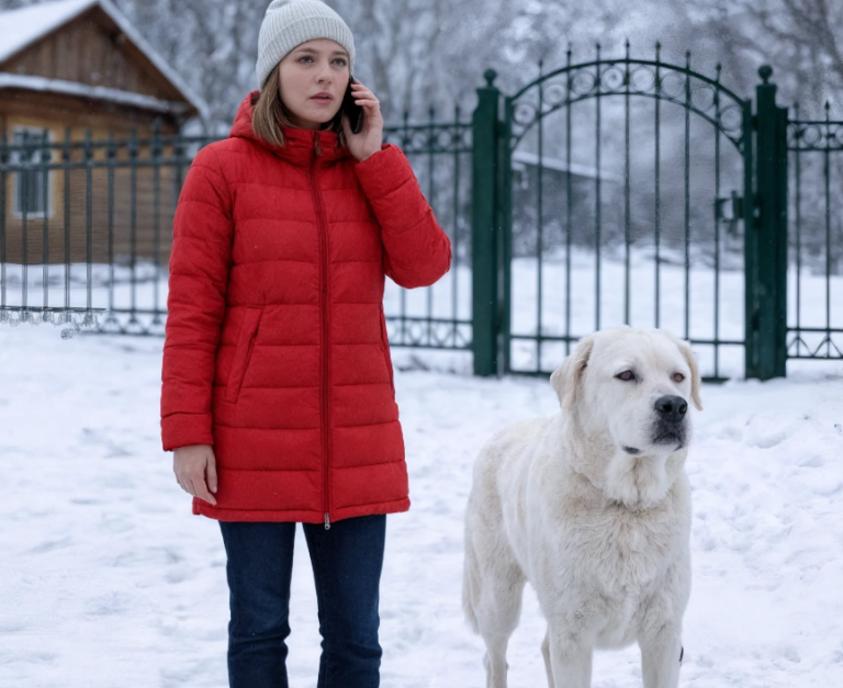 — Лена, мы уже у ворот — золовка не знала, что вместо хозяйки их встретит алабай