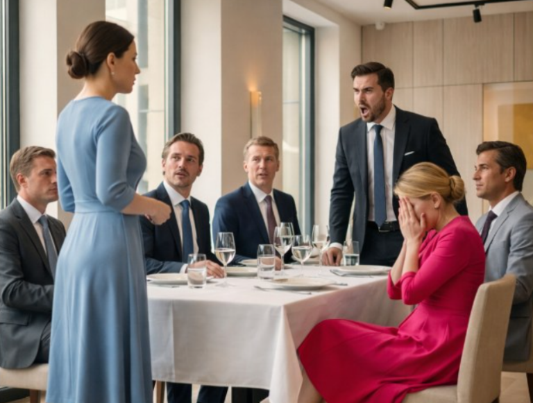 «Ты просто декорация, рот не открывай!» — заявил муж перед банкетом. Но когда его краля опозорилась, жена заговорила