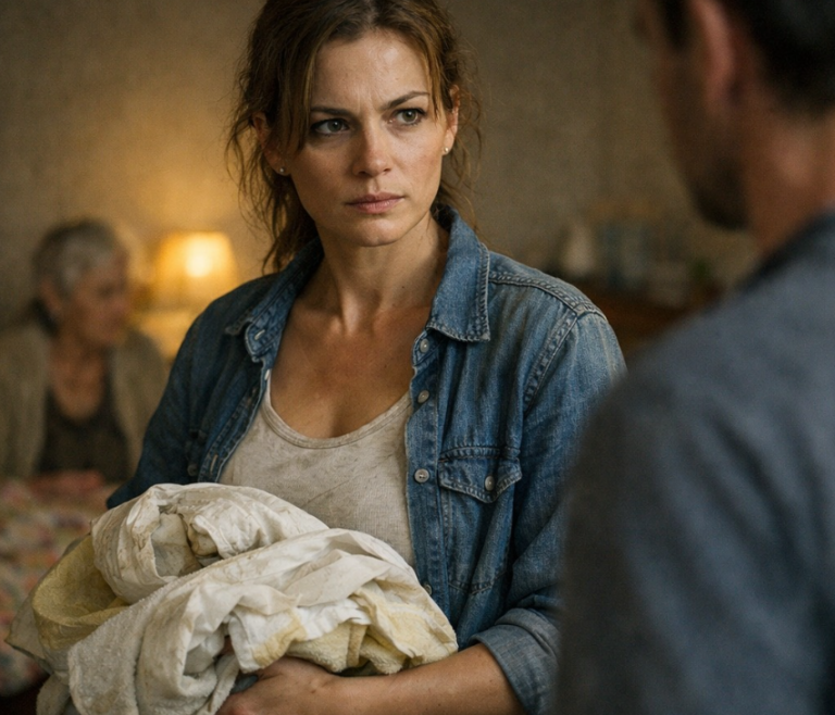 — Думаешь, я буду стирать твоей матери постель и молчать? — спокойно сказала Дарья