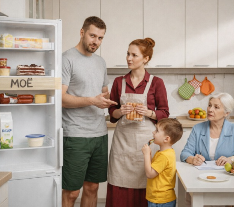 «Мама, у нас теперь каждый платит за себя!» — гордо заявил муж. Но он не знал, что я выставлю ему счёт за котлеты
