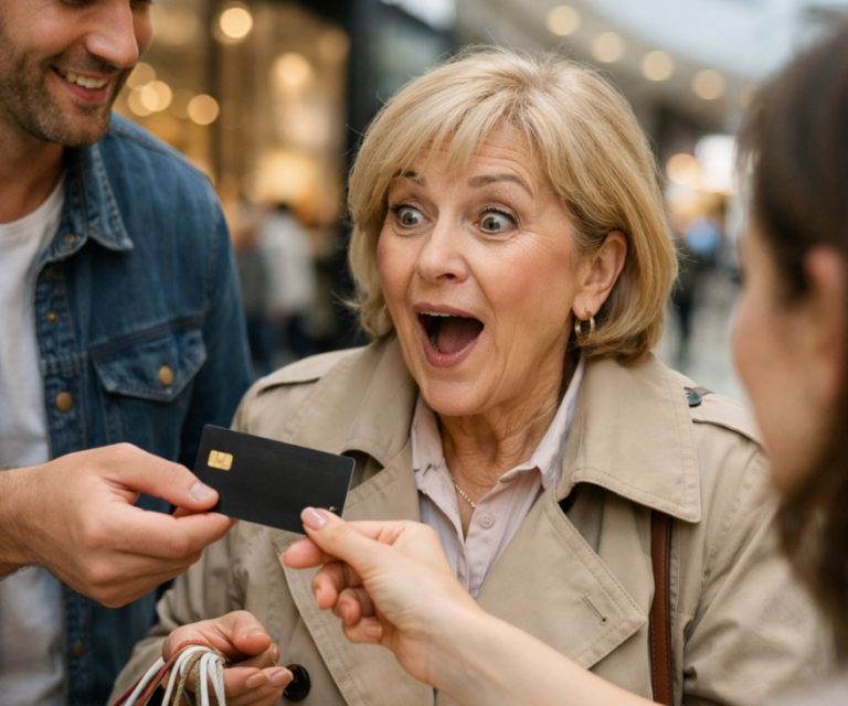 Мама, вот карта, покупай всё, что захочешь, на ней без лимит — сказал муж и протянул свекрови мою карту