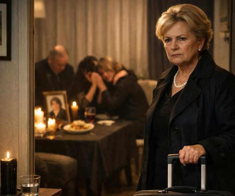 Свекровь пришла на поминки по моей маме с чемоданом — заявила, что раз мамы нет, теперь она хозяйка квартиры