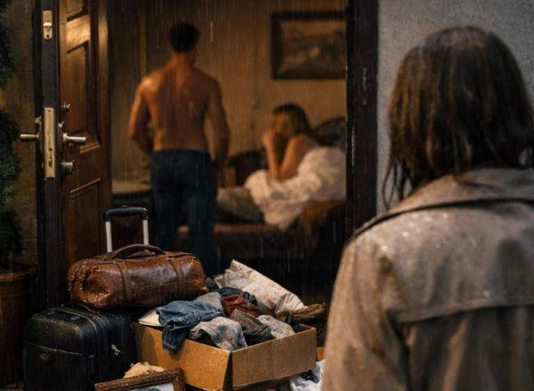 Когда я поймала мужа на измене, он выставил мои вещи за дверь, не вспомнив, что дверь эта — моя