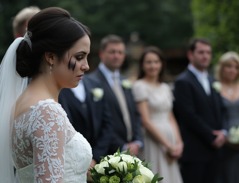 Eё ответ был настолько сильным, что жених упал на колени — а гости начали аплодировать сквозь слёзы