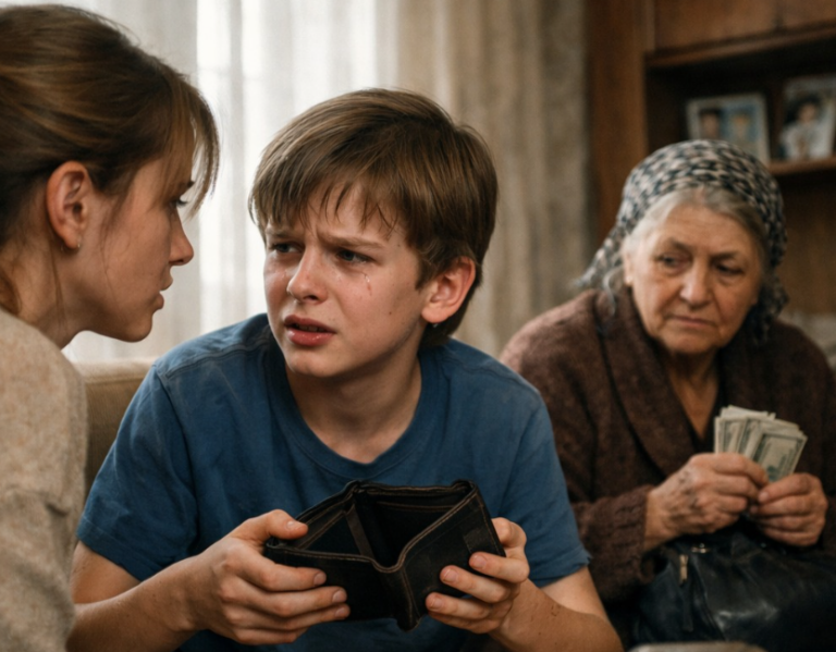 — Мама, бабушка украла все мои деньги, которые я копил на комп — сказал сын