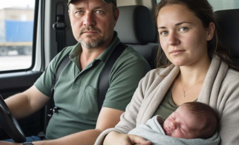 Дальнобойщик, заметив в ночи одинокую фигуру, притормозил у обочины. Он ещё не знал, что прячет в своих объятиях эта женщина и как ей удалось оказаться здесь, на пустынной трассе.