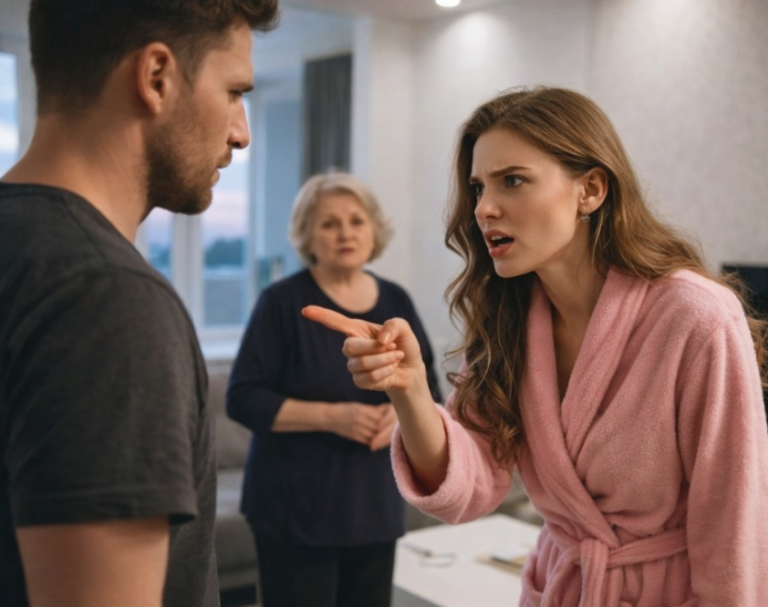 — Мне не нужна помощь твоей матери, пусть она уезжает до праздников, иначе я за себя не ручаюсь, — поставила мужу ультиматум