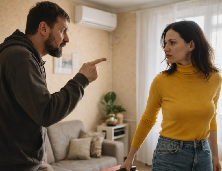 — Раз ты ставишь ультиматум, то я от тебя ухожу, — жена устала быть покорной