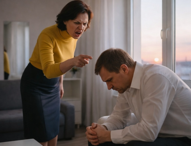 — Не смей больше брать мои деньги! Увижу, что взял — пишу заявление, — не выдержала жена