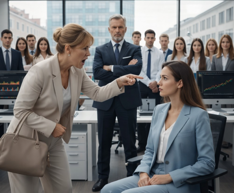 «Гулящая! Вон из офиса!»: свекровь ворвалась к нам в опенспейс, не зная, кто на самом деле владелец холдинга