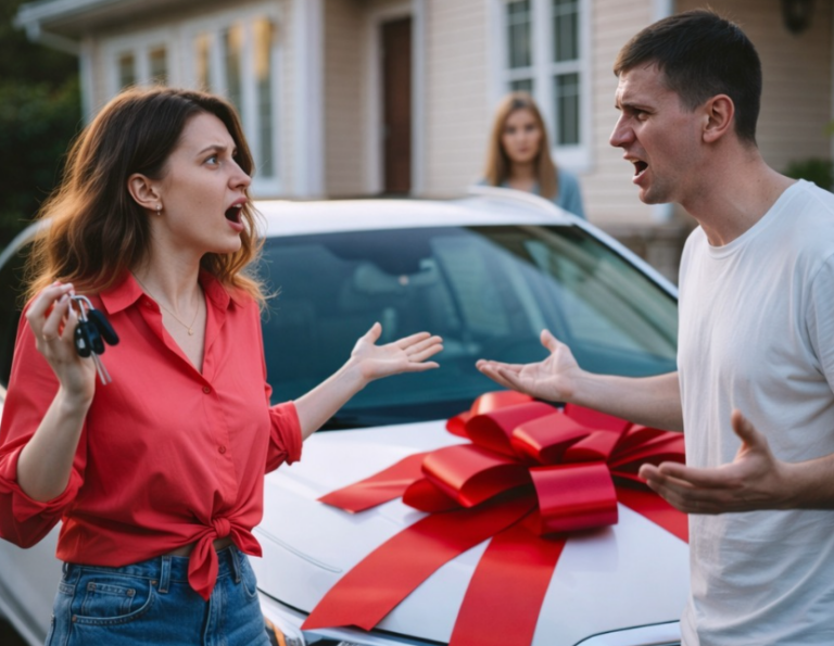Муж хотел отдать мои сбережения сестре, а я приехала домой на новой машине