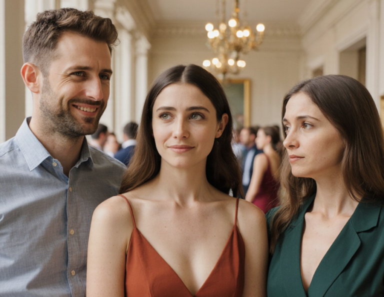 Придя с мужем на встречу выпускников, Уля заметила, что подруга ведёт себя странно… А притворившись, что не видит…