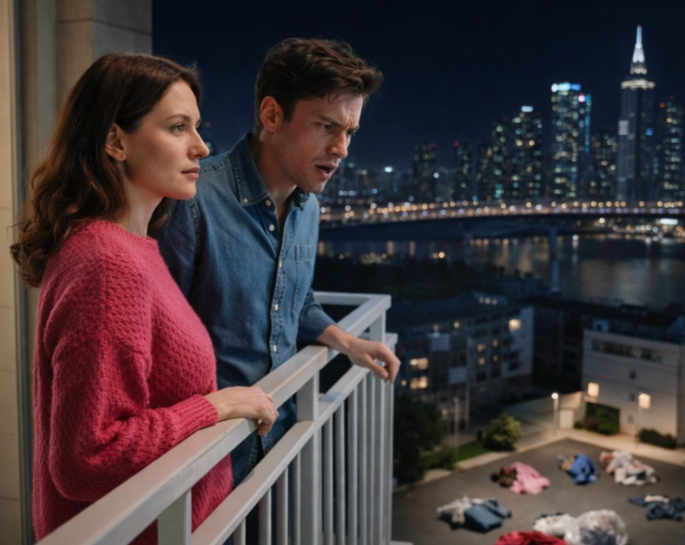 — Я выбросила вещи твоей матери с балкона, — спокойно сказала супруга вечером